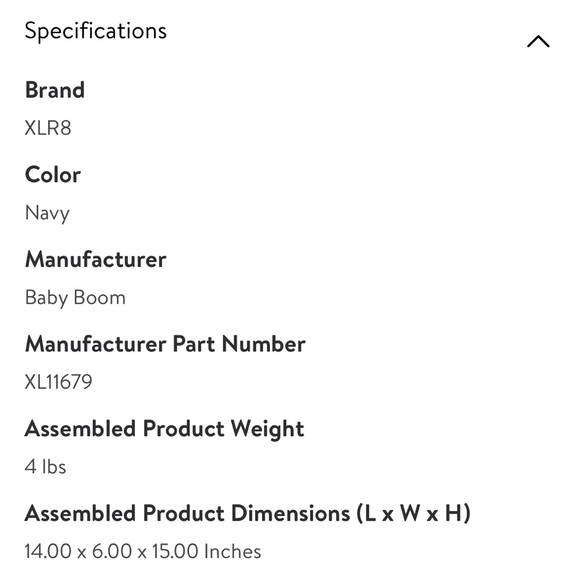 Baby Diaper Backpack Navy - Picture 13 of 15